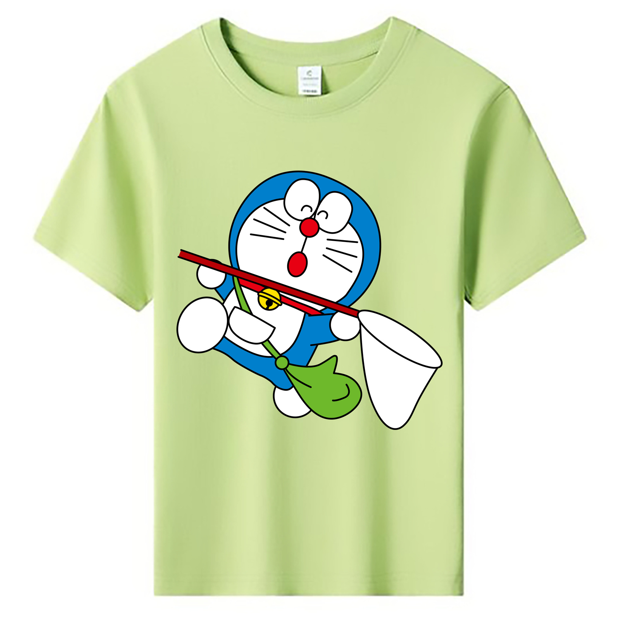 （画像用） ドラえもん Doraemon 綿100％キッズTシャツ（フロントプリント）
